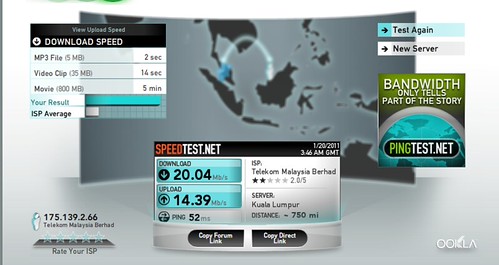 speed test